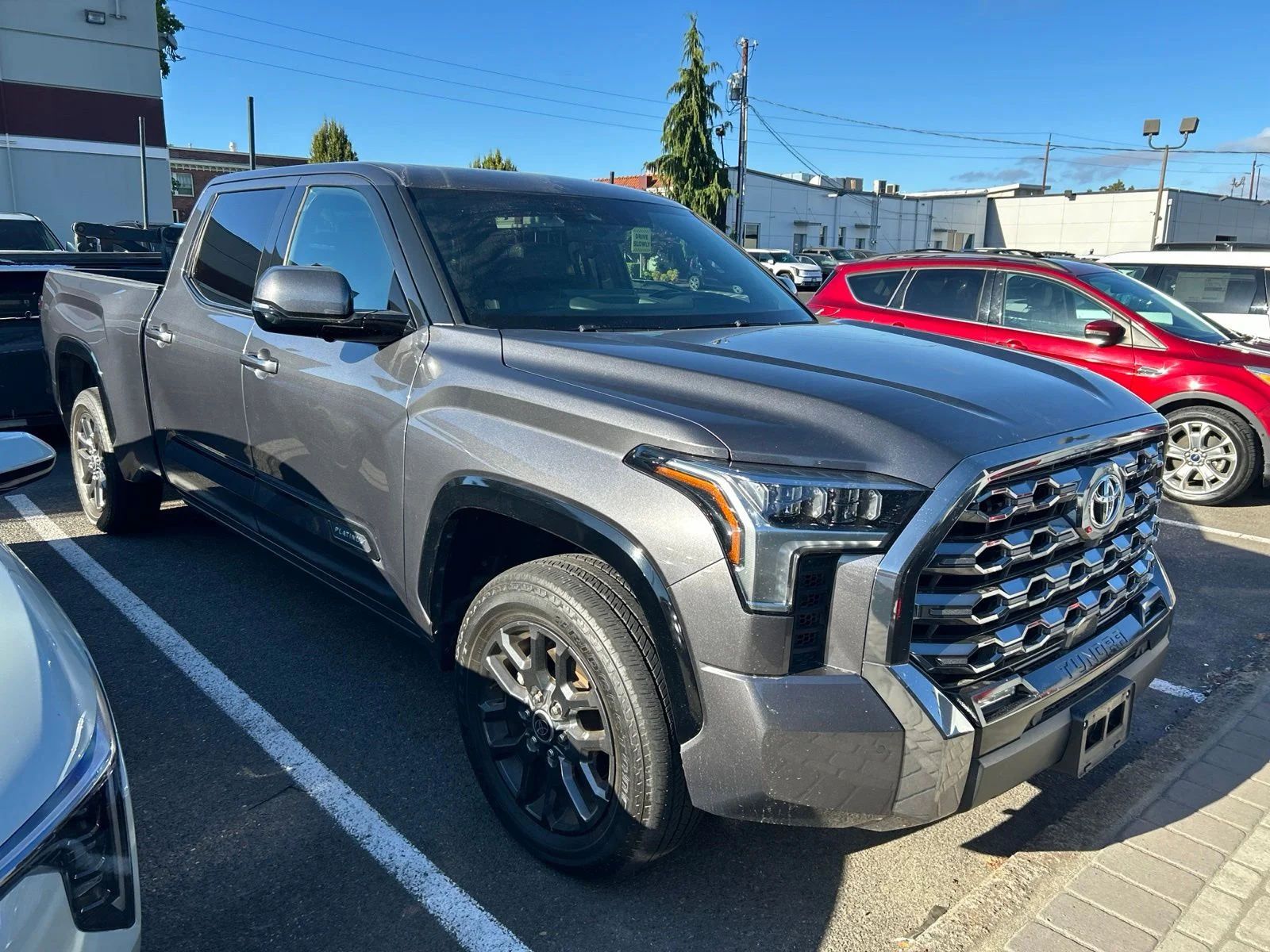 Used 2023 Magnetic Gray Metallic Toyota Platinum image 2