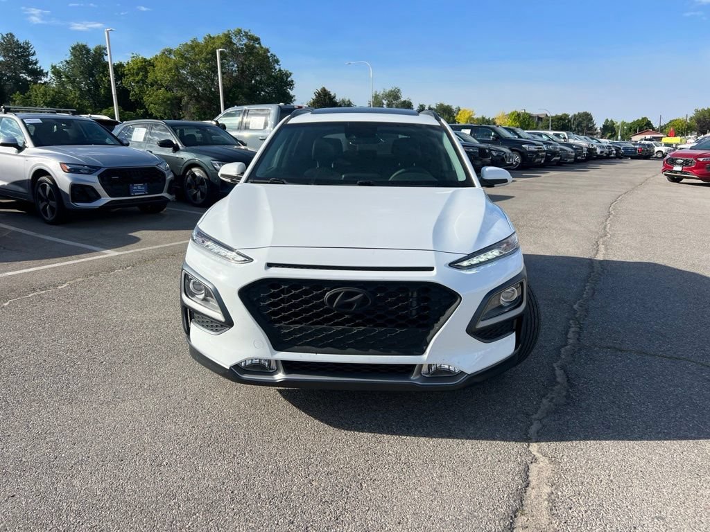 Used 2021 Lunar White Hyundai Limited image 12