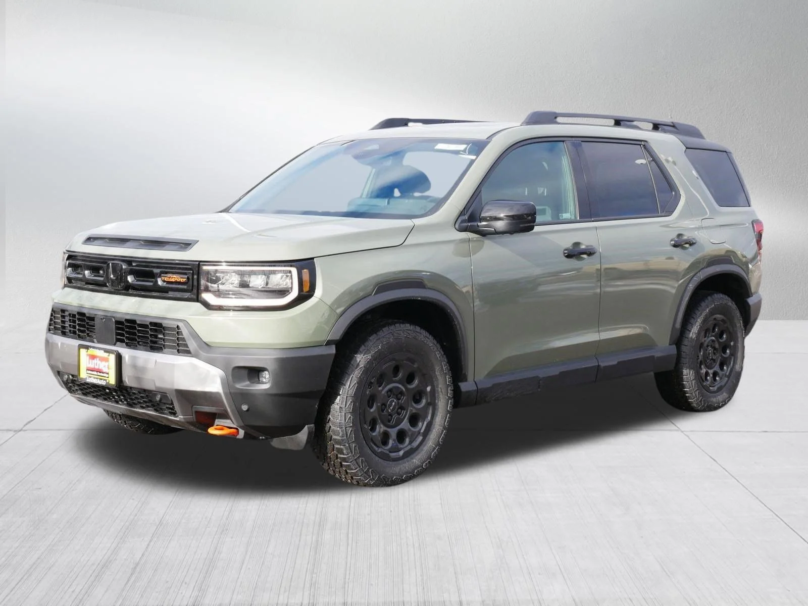 New 2026 Ash Green Metallic Honda TrailSport Elite Blackout image 3