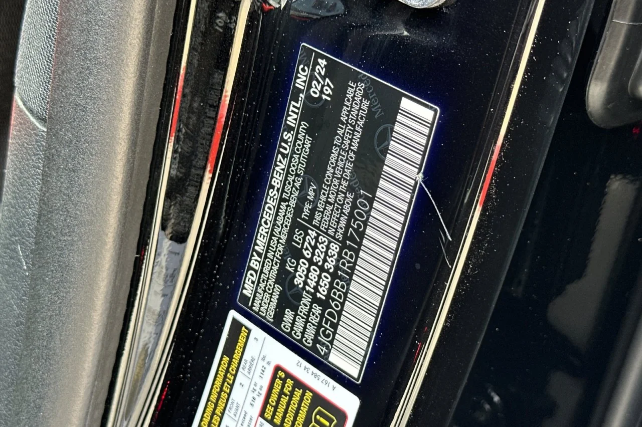 Certified Used 2024 Obsidian Black Metallic Mercedes-Benz AMG® GLE 53 image 29