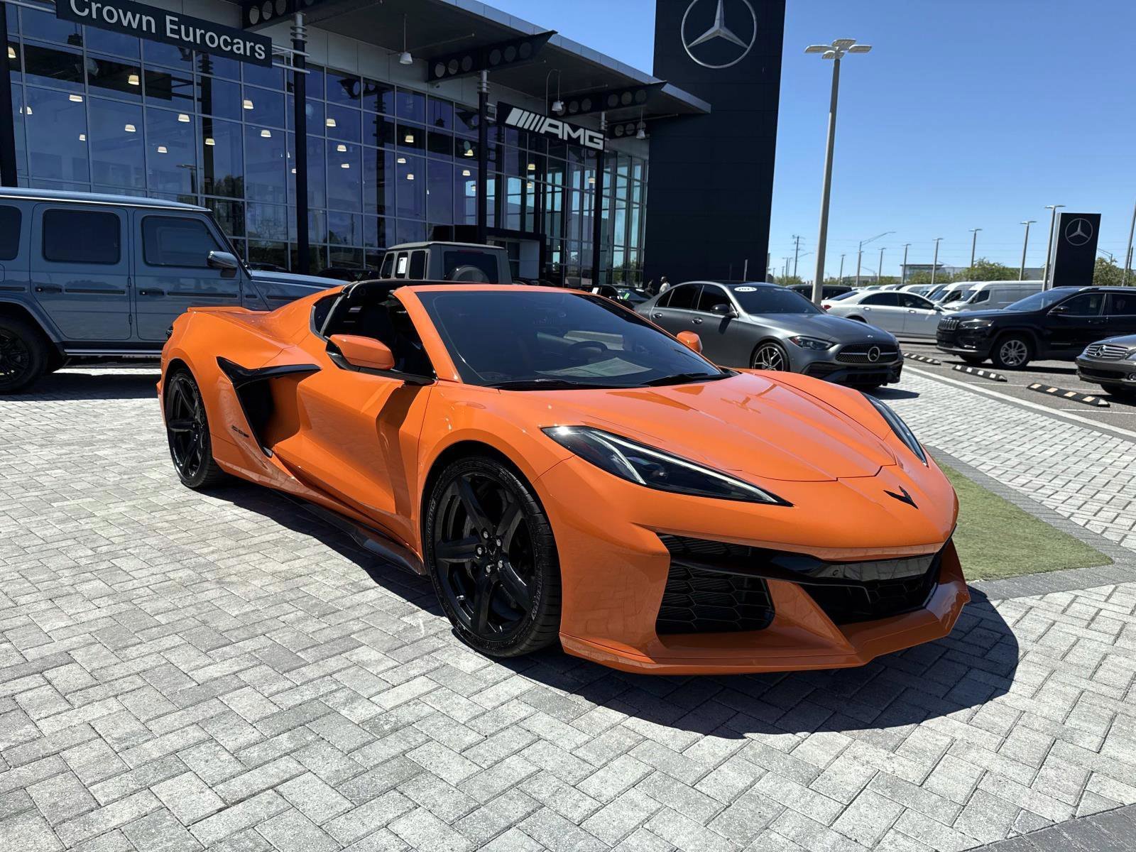 Used 2023 Amplify Orange Tintcoat Chevrolet Z06 image 7
