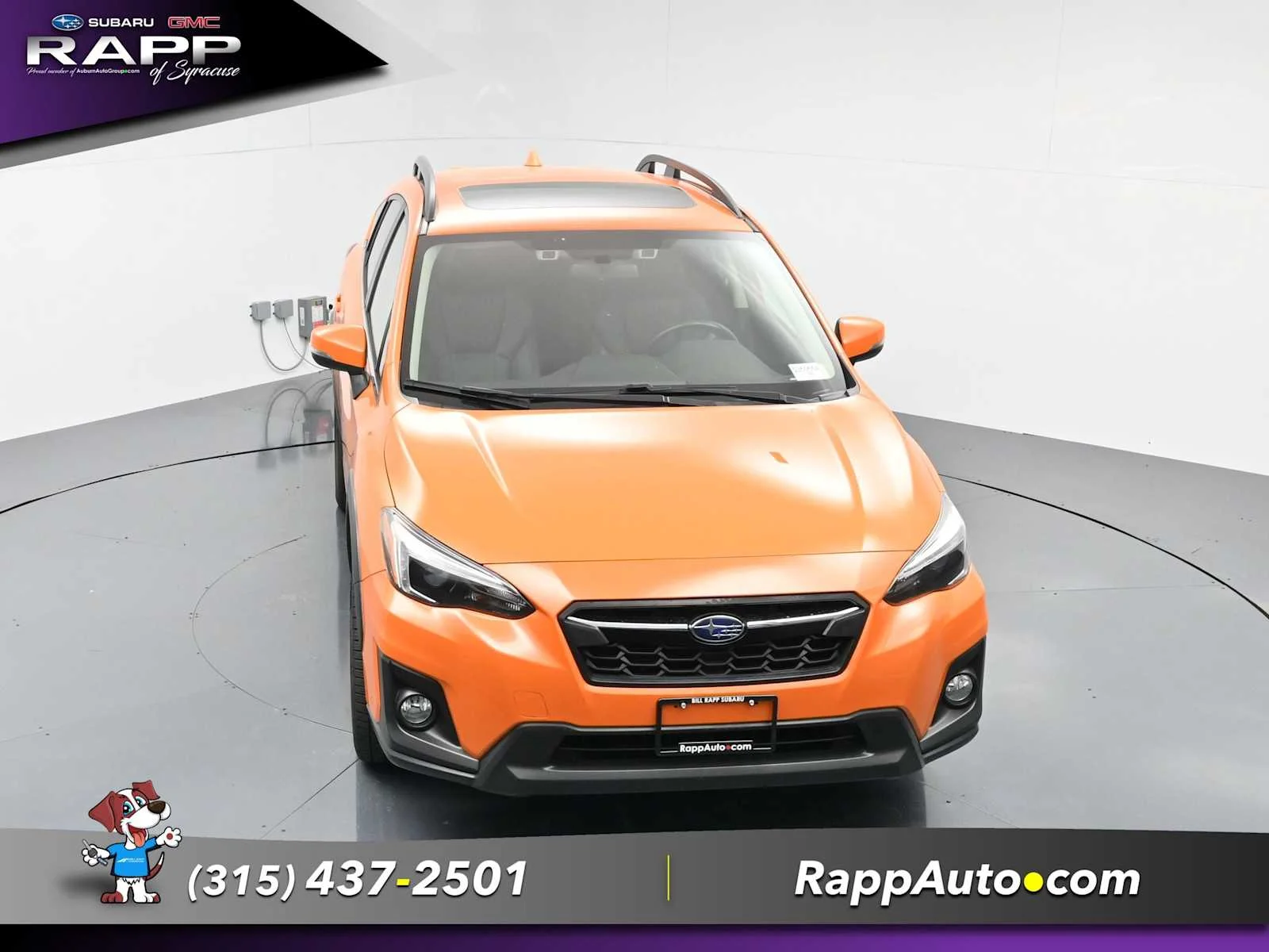 Used 2019 Sunshine Orange Subaru Limited image 26