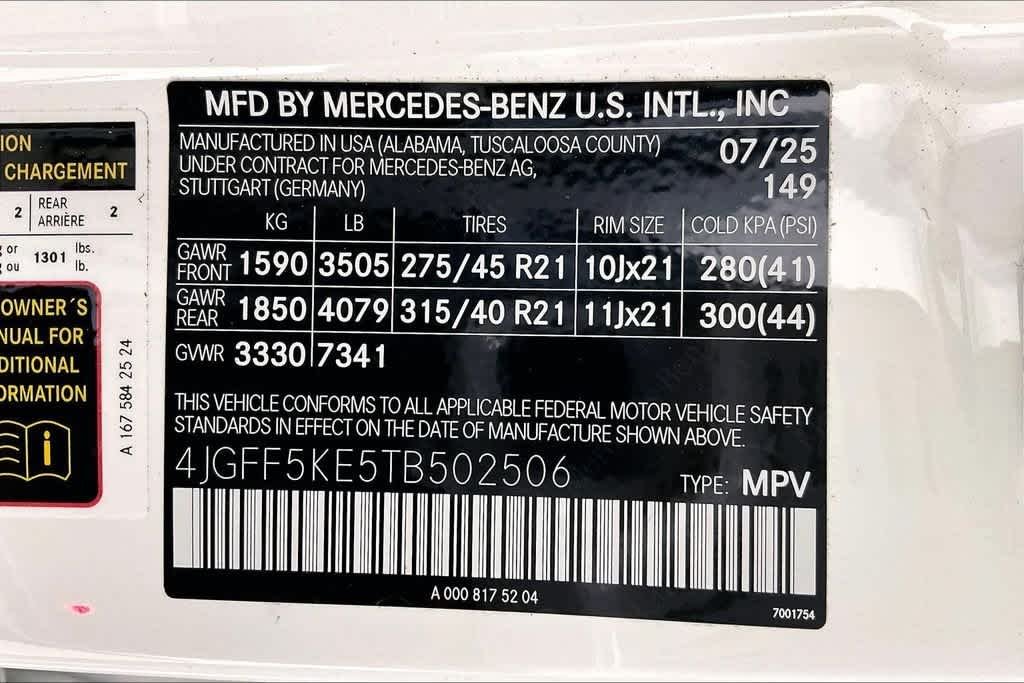 Certified Used 2026 Polar White Mercedes-Benz GLS 450 image 34