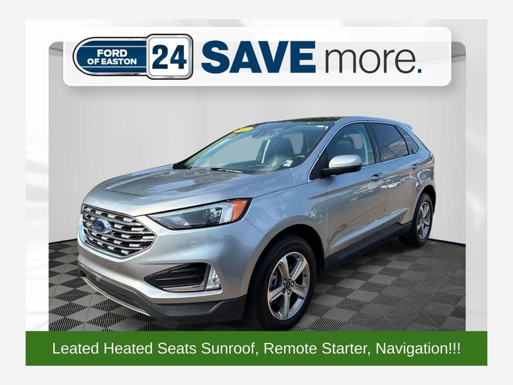 Used 2022 Silver Ford SEL image 1