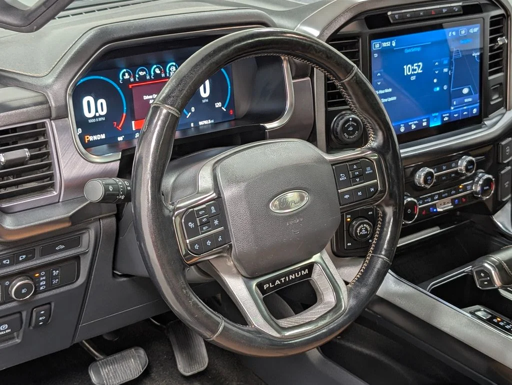 Certified Used 2022 Carbonized Gray Metallic Ford Platinum image 14