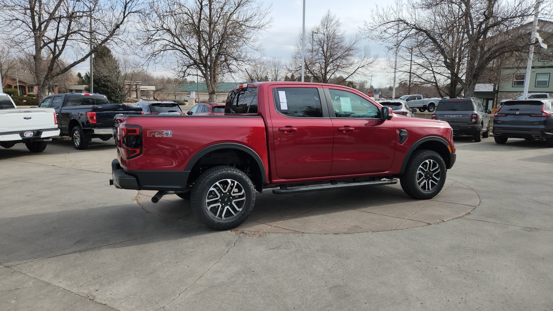 New 2025 Ruby Red Metallic Tinted Clearcoat Ford LARIAT image 15