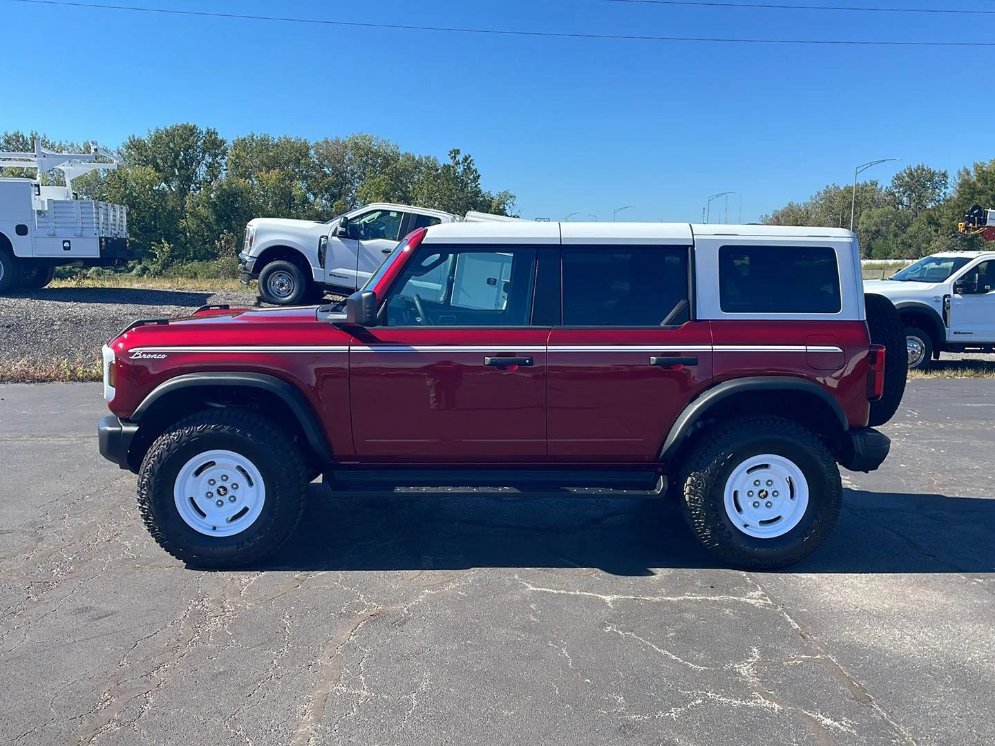 New 2026 Ruby Red Metallic Tinted Clearcoat Ford Heritage Edition image 2