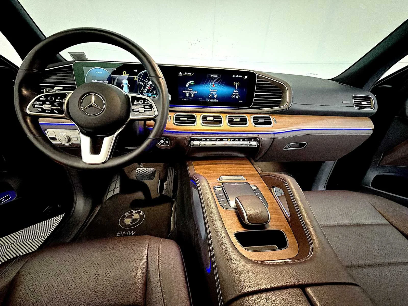 Used 2022 Lunar Blue Metallic Mercedes-Benz GLE 450 image 12