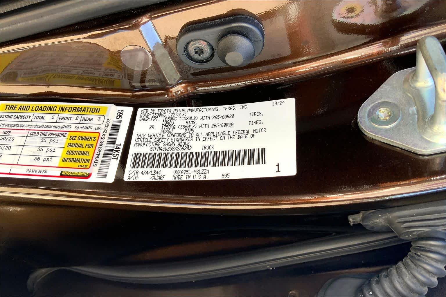 Used 2025 Smoked Mesquite Toyota 1794 Edition image 33