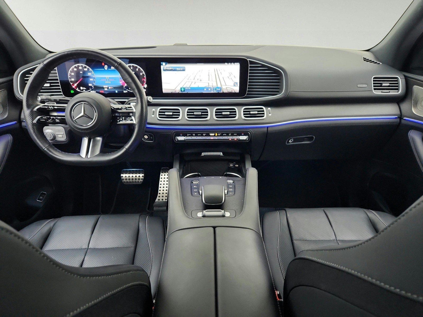 Used 2024 Selenite Grey Metallic Mercedes-Benz GLS 580 image 24