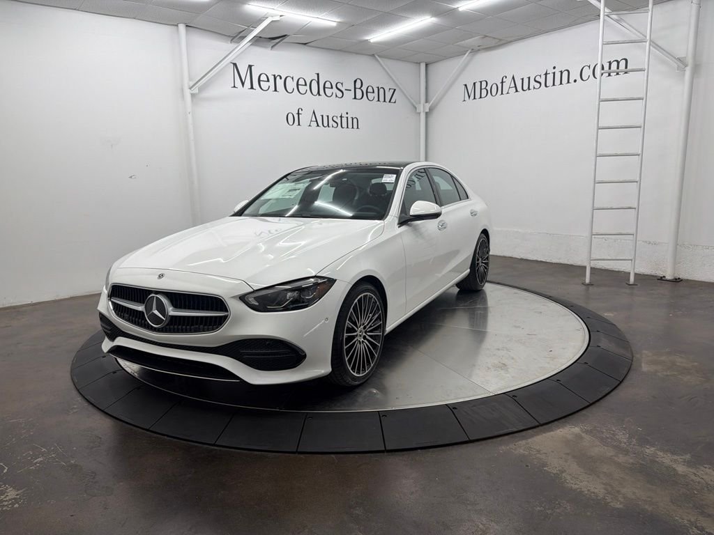 New 2026 Polar White Mercedes-Benz C 300 image 3