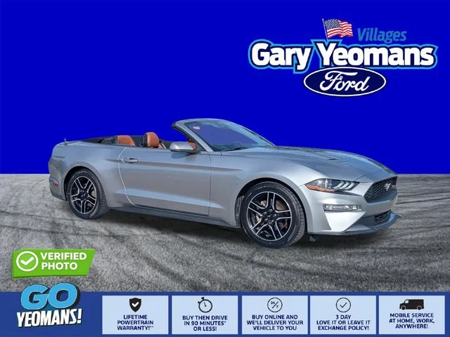Certified Used 2021 Iconic Silver Metallic Ford EcoBoost Premium image 1