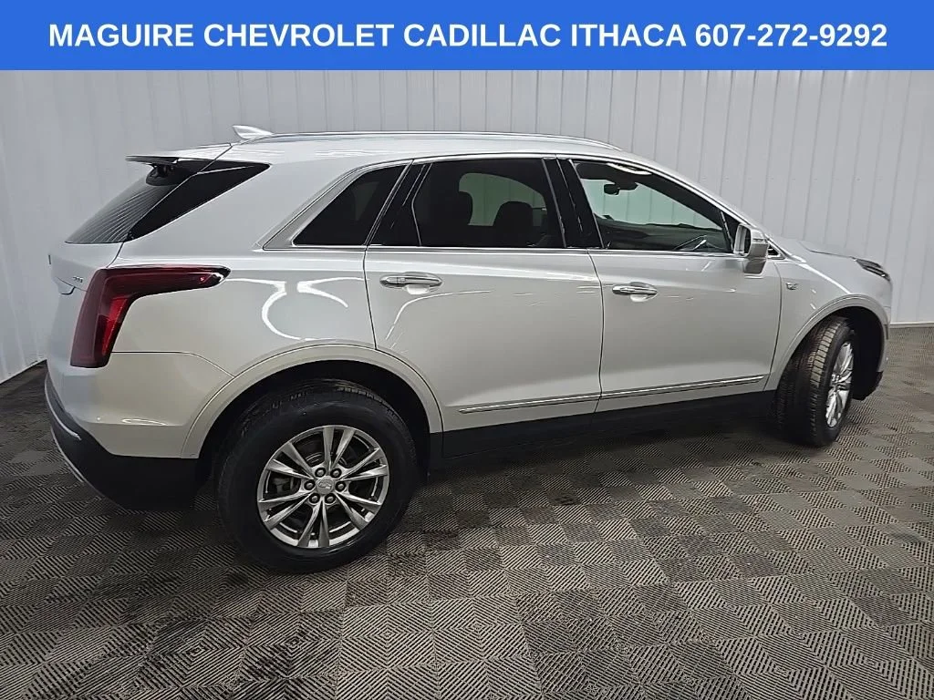 Used 2020 RADIANT SILVER METALLIC Cadillac Premium Luxury AWD image 3