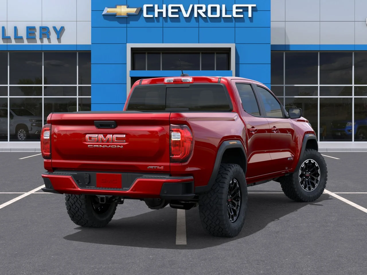 New 2026 Volcanic Red Tintcoat GMC AT4 image 4