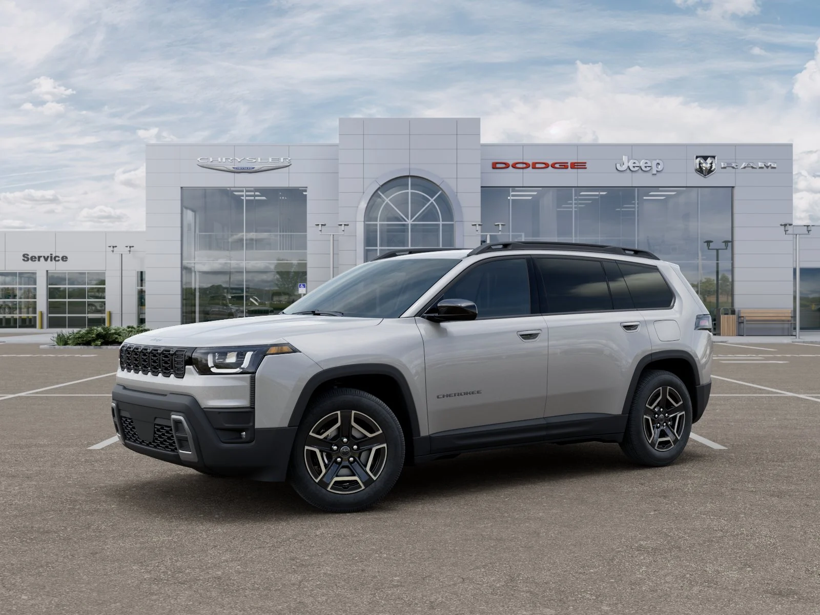 New 2026 Silver Zynith Clearcoat Jeep Laredo image 30