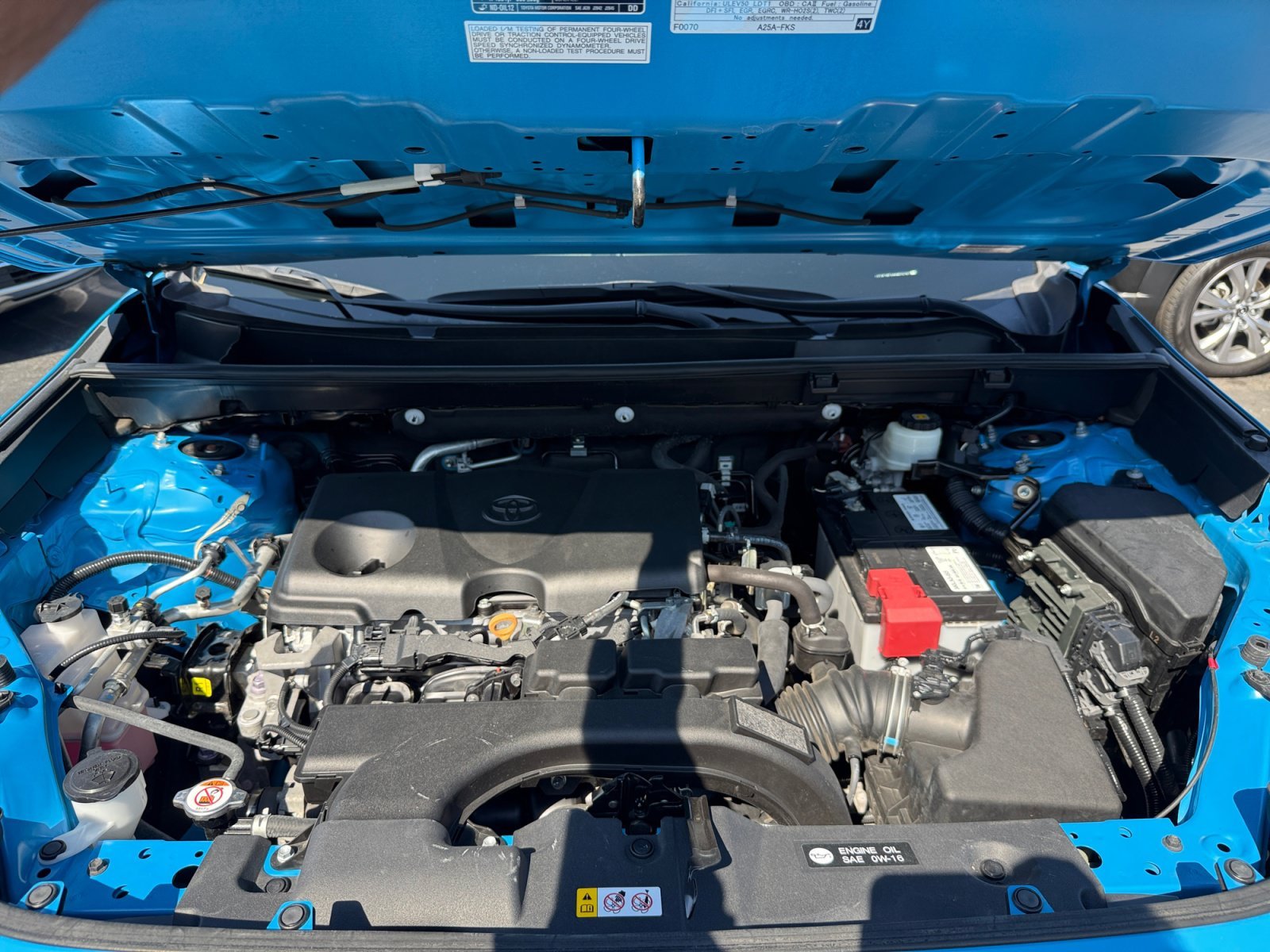 Used 2019 Blue Flame Toyota LE image 20