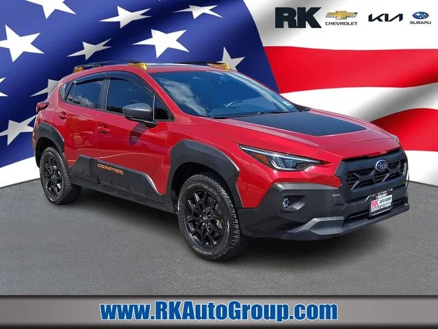 Used 2025 Red Subaru Wilderness image 1