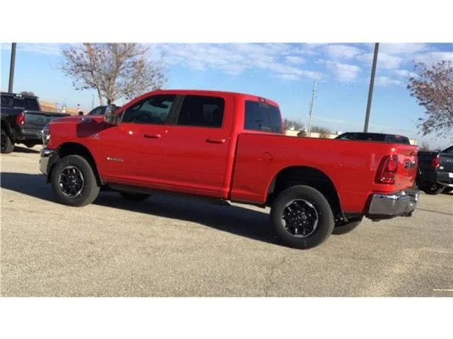 New 2026 Flame Red Clear-Coat  Paint Ram LARAMIE CREW CAB 4X4 6