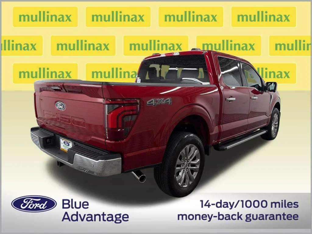 Certified Used 2024 Red Ford Lariat image 3