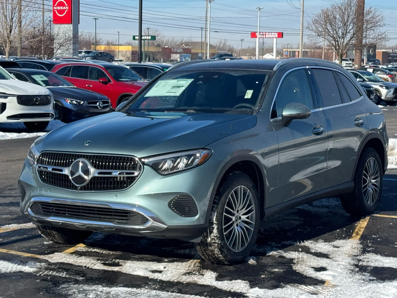 New 2026 Verde Silver Metallic Mercedes-Benz GLC 300 image 4