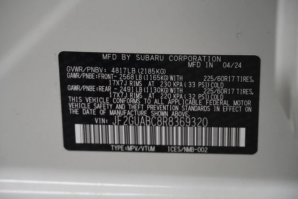 2024 Subaru Crosstrek Base - Photo 41