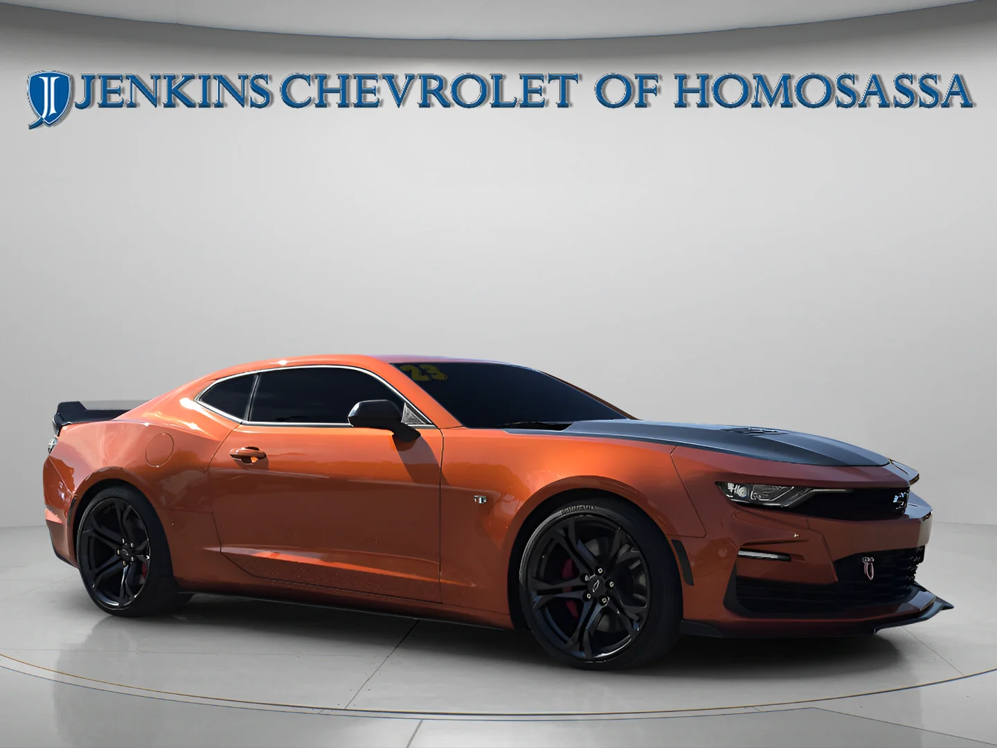 Used 2023 Vivid Orange Metallic Chevrolet 1SS image 2