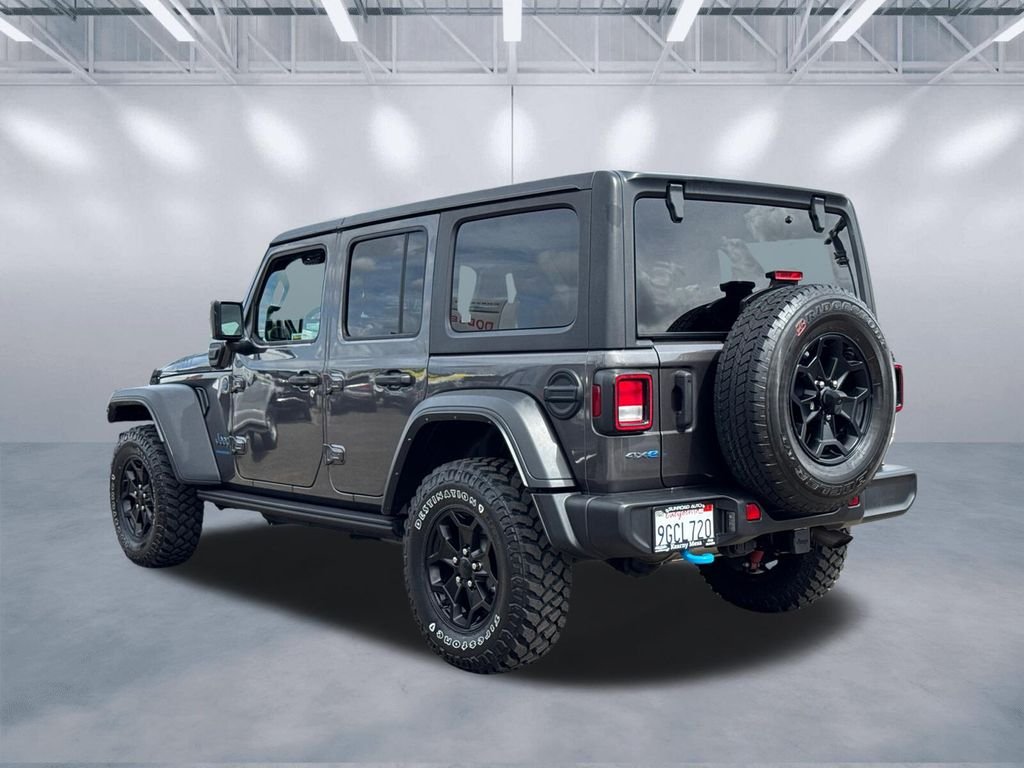 Used 2023 Gray Jeep Willys 4xe image 4
