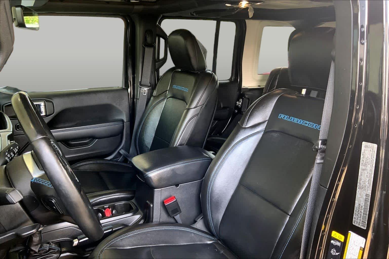 Used 2023 Black Clearcoat Jeep Rubicon image 8