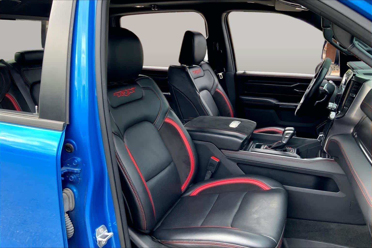 Used 2021 Hydro Blue Pearlcoat Ram TRX image 9