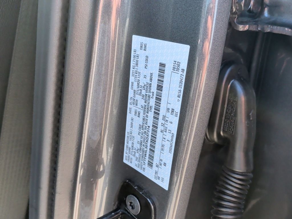 New 2026 Carbonized Gray Metallic Ford Lariat® image 51