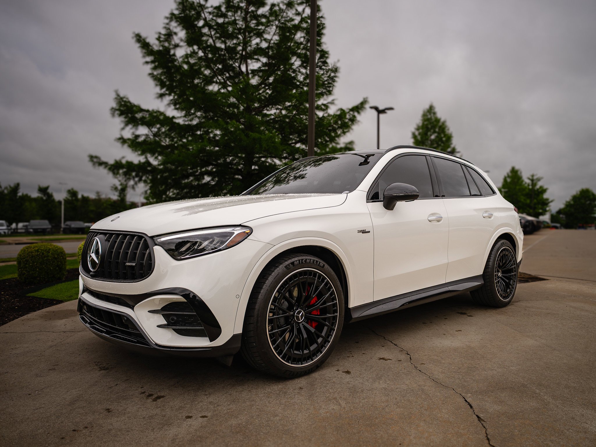 Certified Used 2025 Polar White Mercedes-Benz GLC 43 AMG® image 8