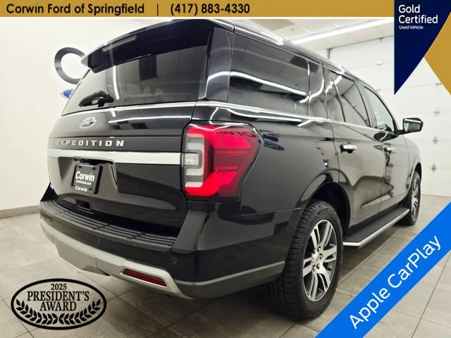 Used 2023 Agate Black Metallic Ford Limited image 6