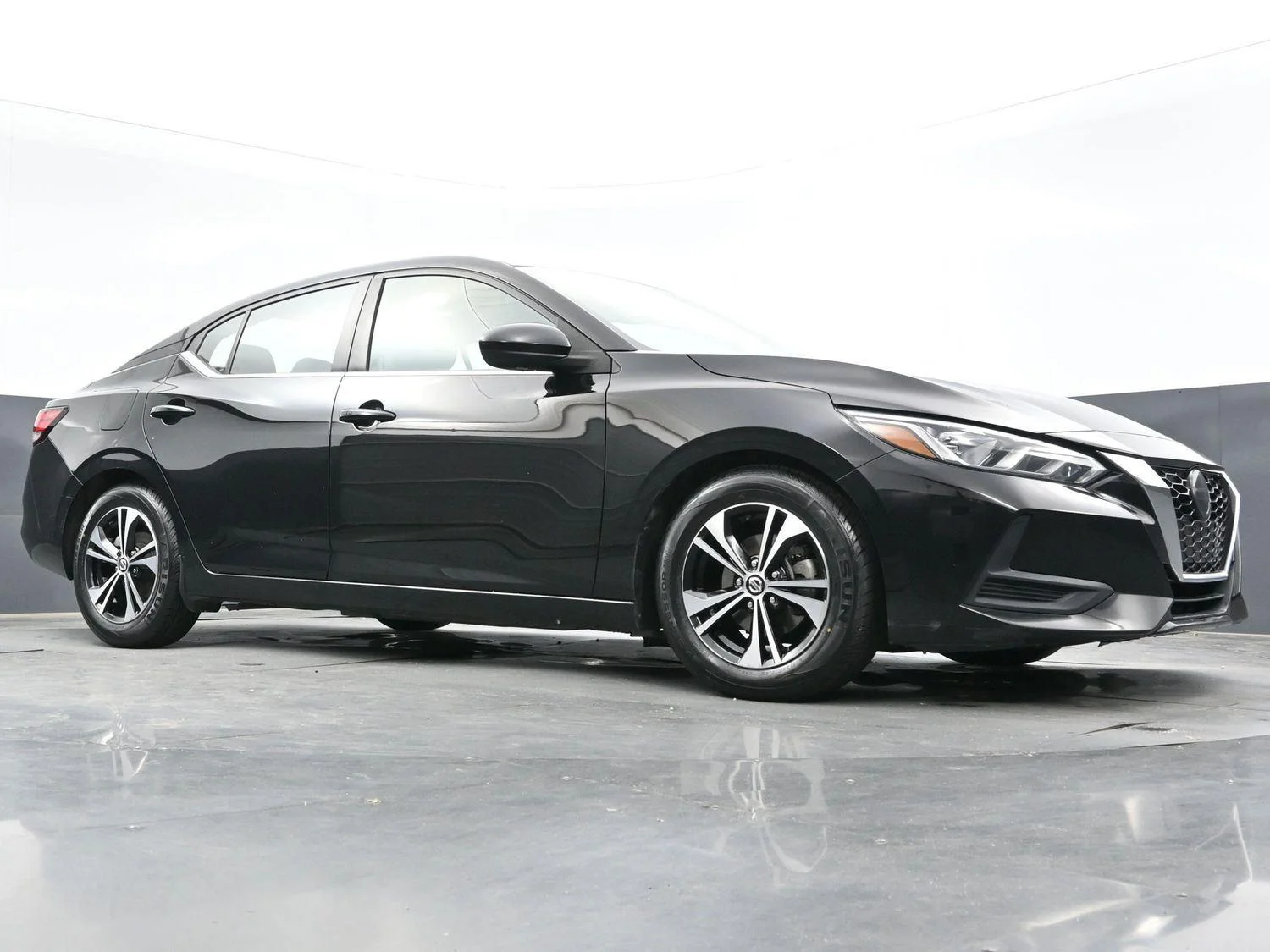 Used 2021 Black Nissan SV image 38