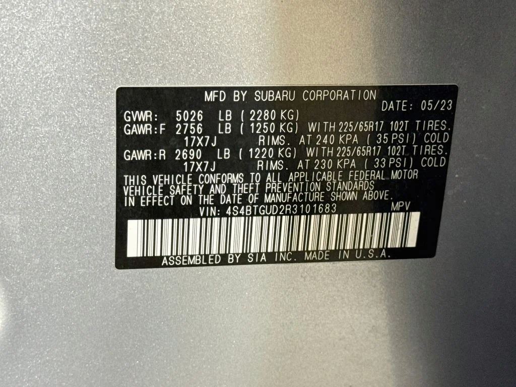 Used 2024 Silver Subaru Wilderness image 42