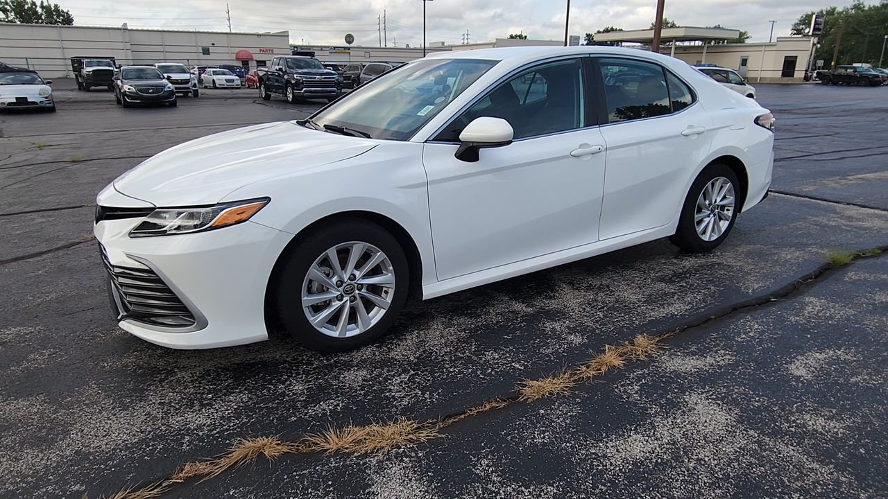 Used 2024 White Toyota LE image 4
