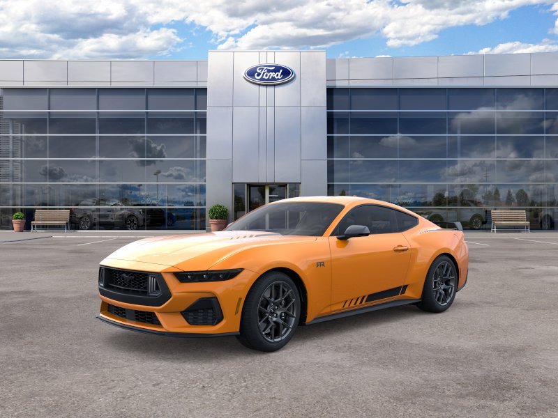 New 2026 Orange Fury Metallic Tri-coat Ford EcoBoost® Premium Fastback image 1