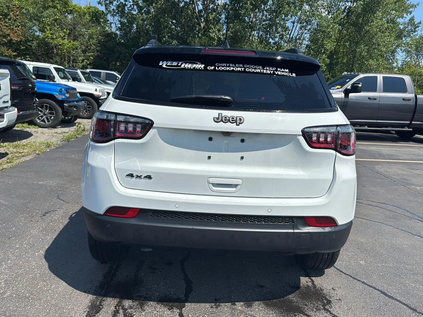 Used 2026 Bright White Clearcoat Jeep Limited image 5