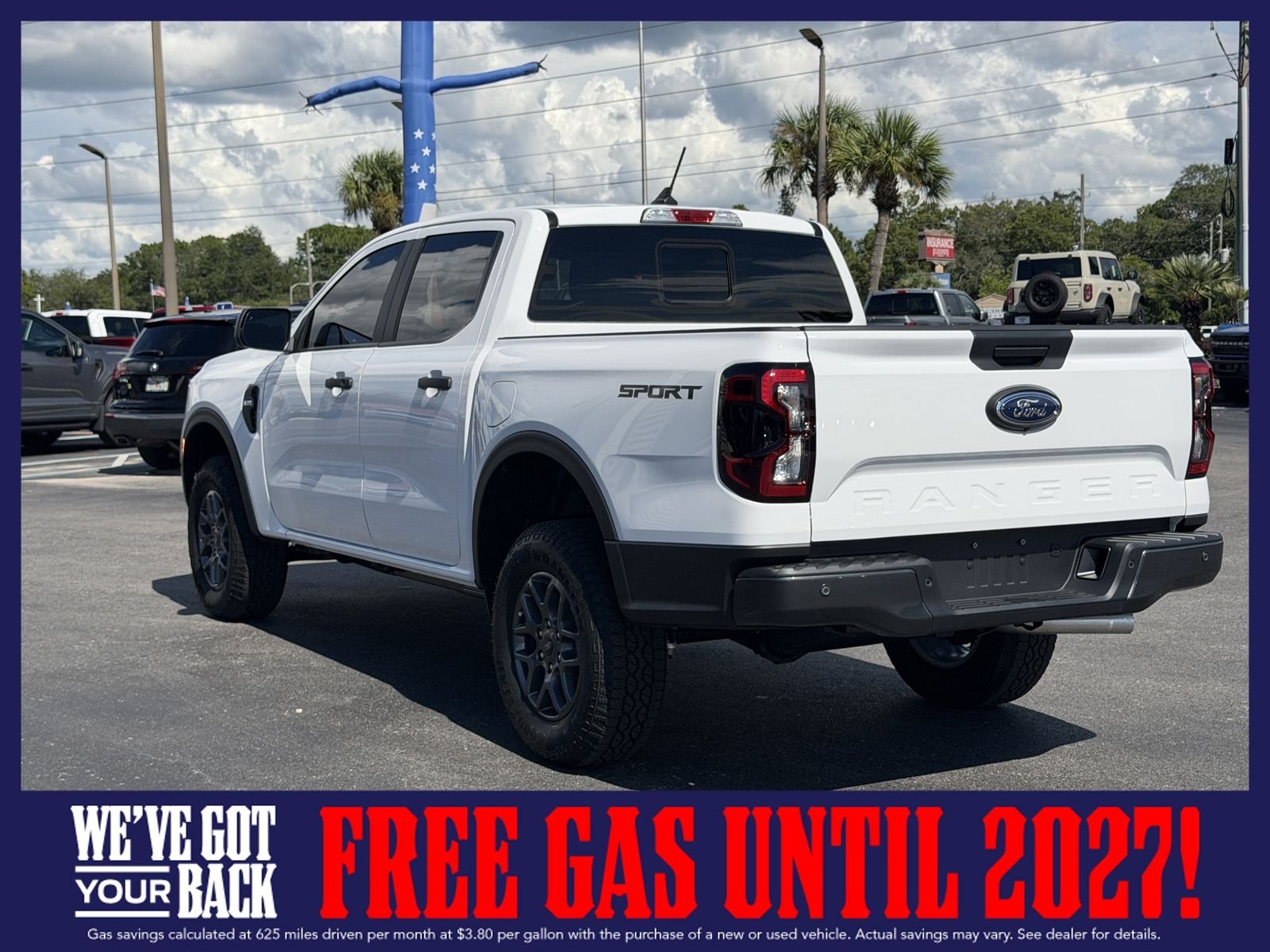 New 2026 Oxford White Ford XLT image 7