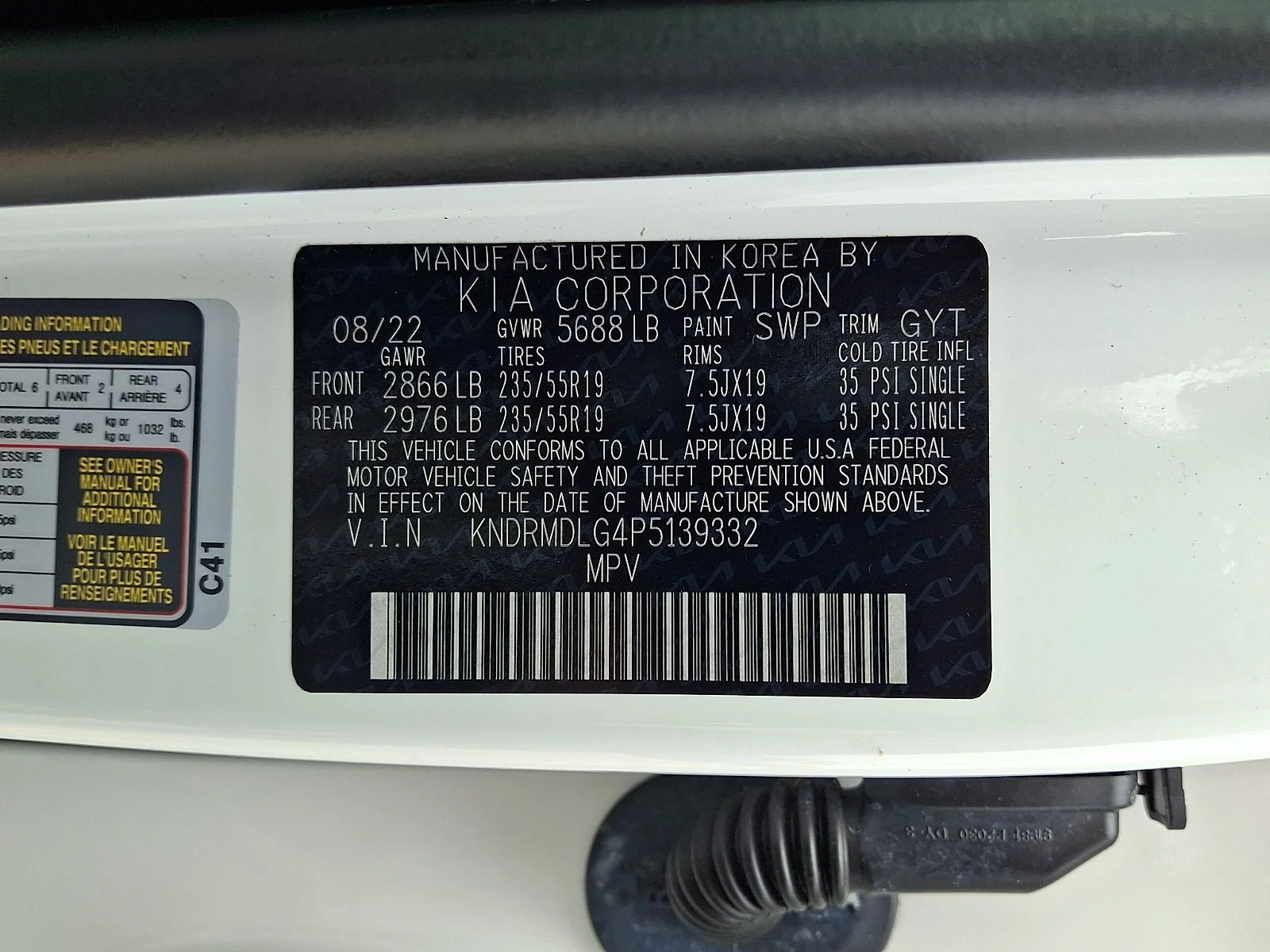 Certified Used 2023 White Kia SX Prestige image 25