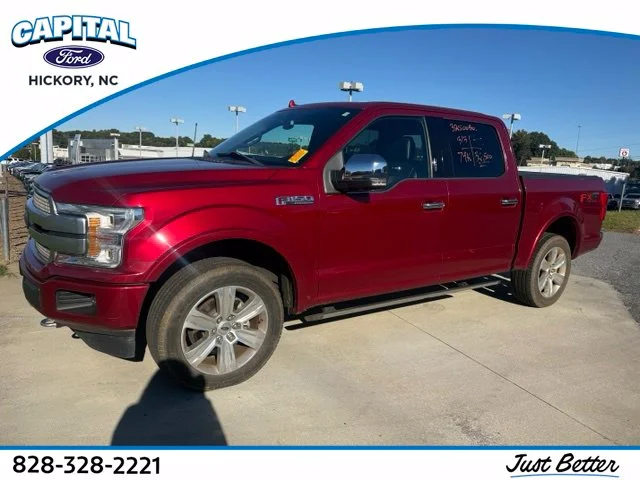 Used 2019 Red Ford Platinum image 1