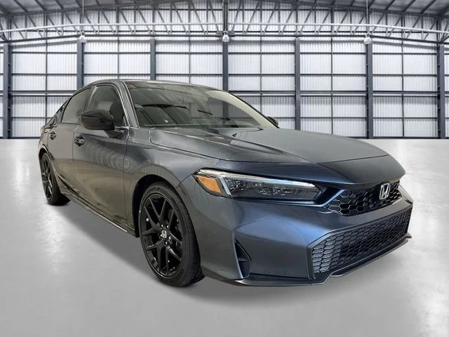 New 2026 Meteorite Gray Metallic Honda FWD Sport image 9
