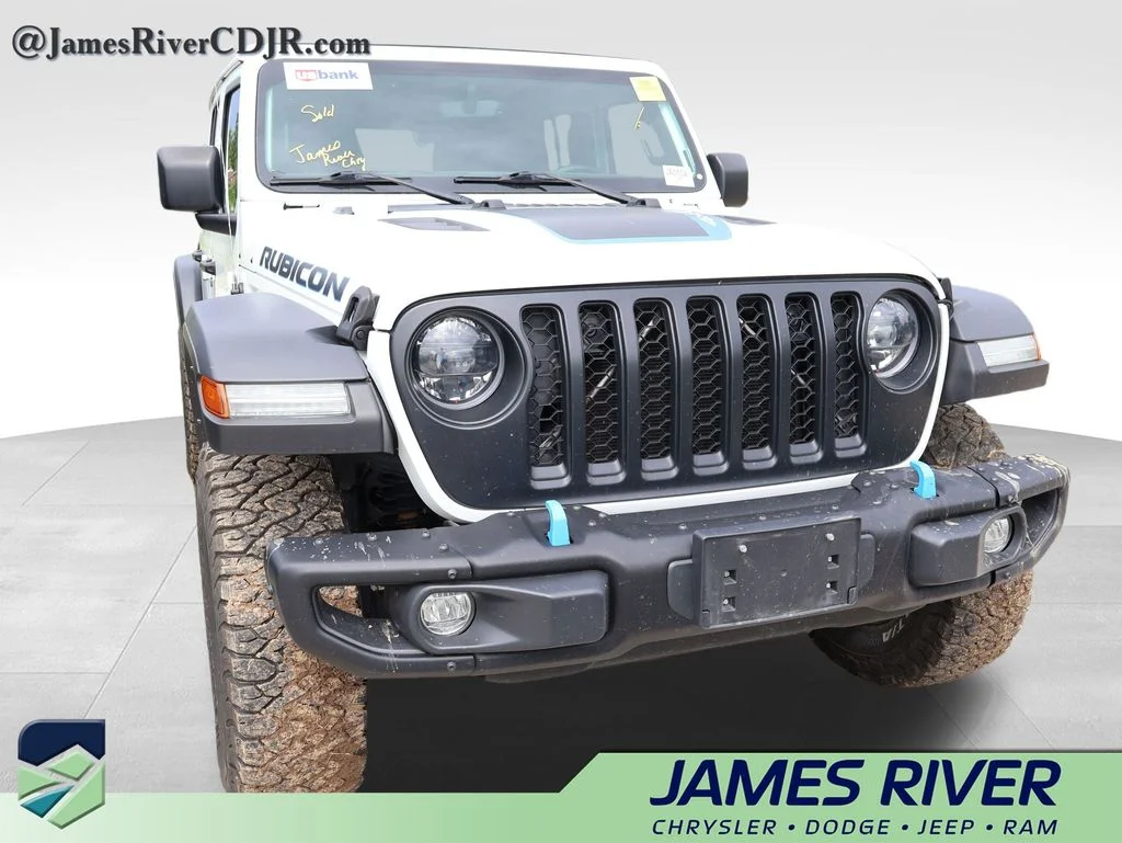 Used 2023 White Jeep Rubicon 4xe image 6