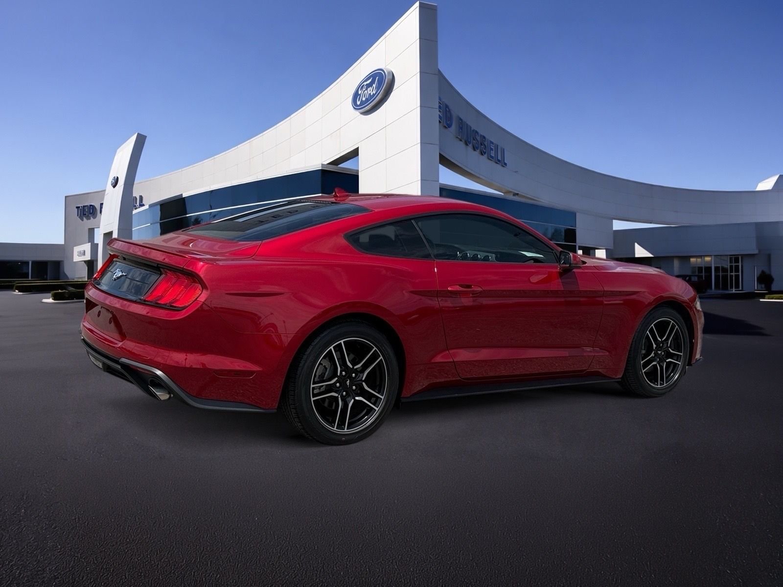 Certified Used 2022 Red Metallic Ford EcoBoost Premium image 6