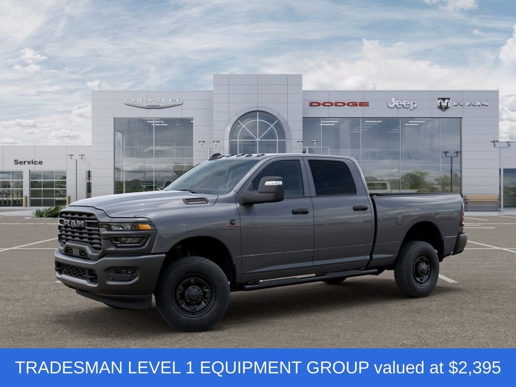 New 2026 Ceramic Gray Clear-Coat Exterior Paint RAM Tradesman image 2