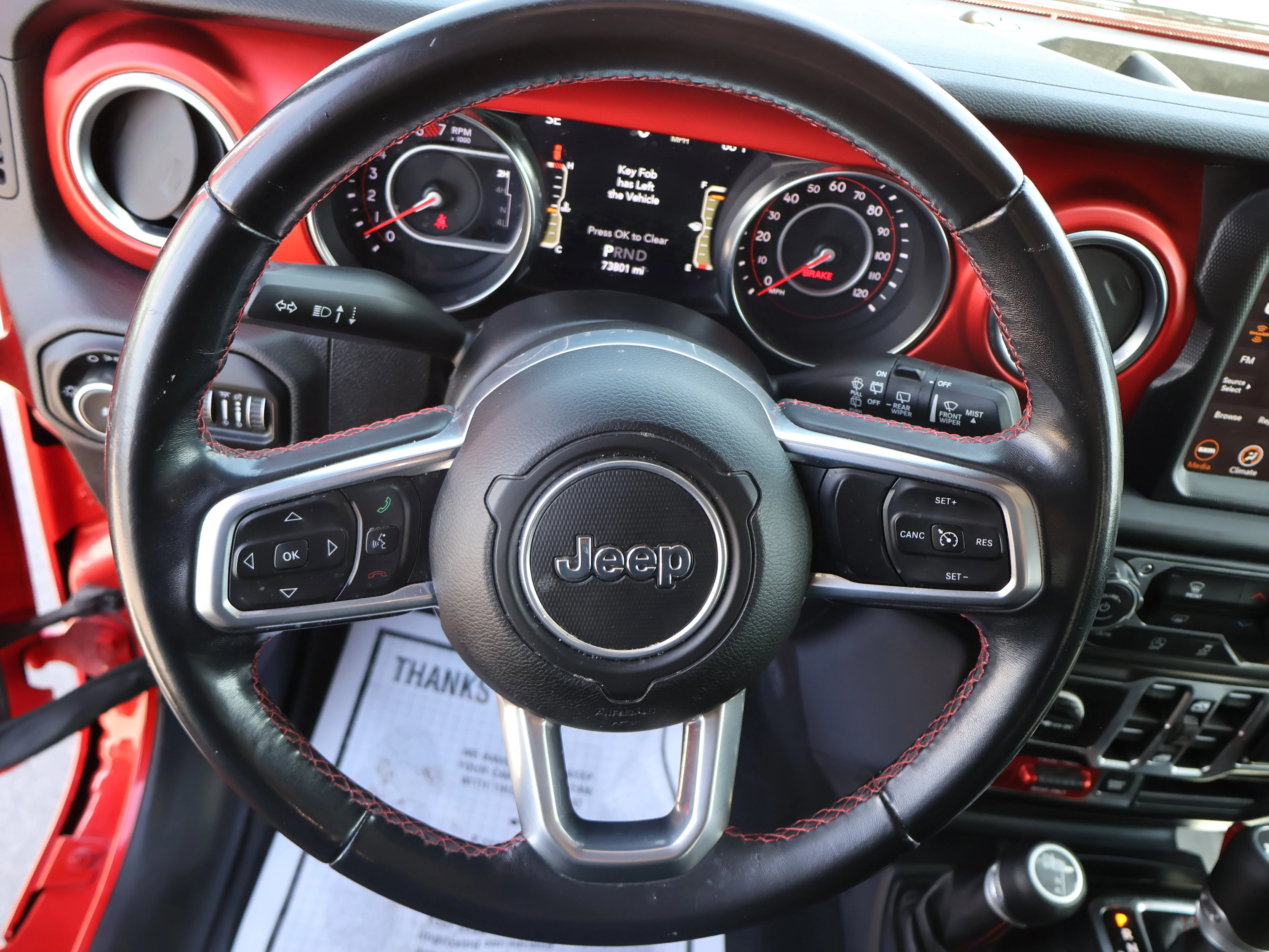 Used 2020 Firecracker Red Clearcoat Jeep Rubicon image 32