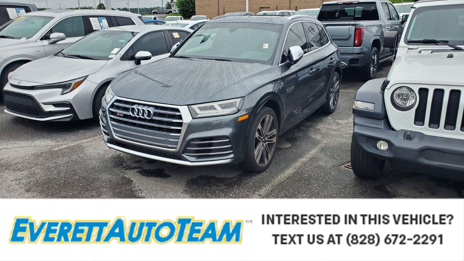Used 2018 Daytona Gray Pearl Effect Audi Premium Plus image 1
