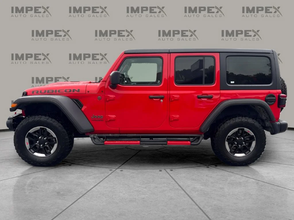 Used 2019 Red Jeep Unlimited Rubicon image 2