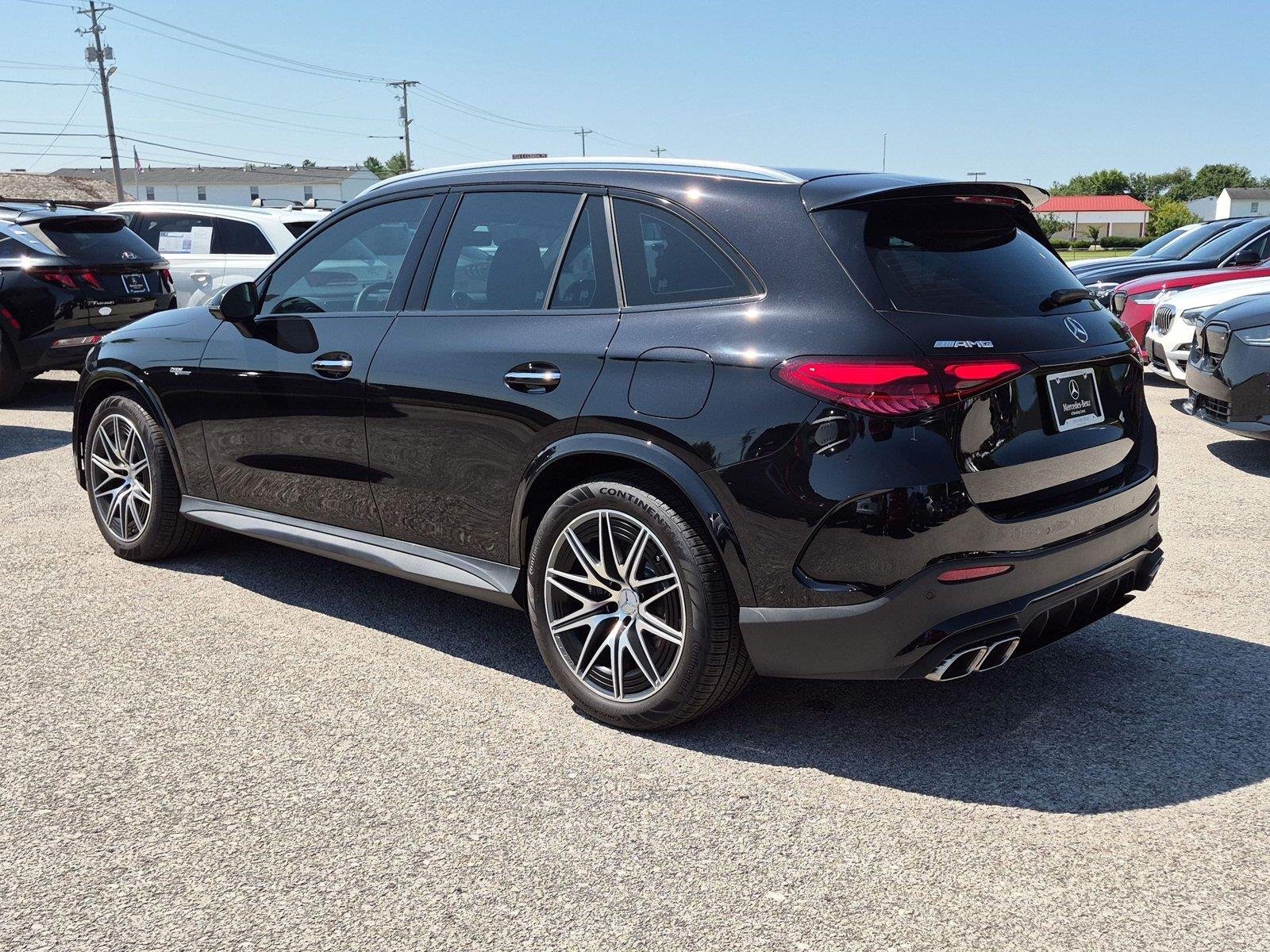 Used 2025 Obsidian Black Metallic Mercedes-Benz AMG® GLC 63 S E Performance image 3