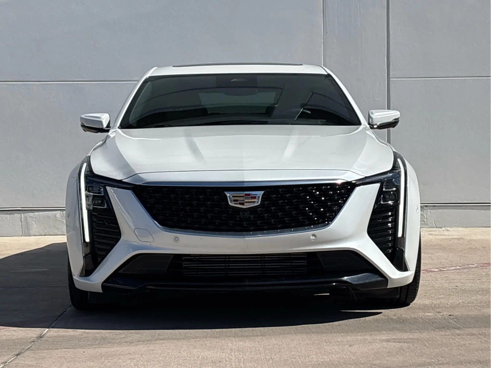 Certified Used 2025 Crystal White Tricoat Cadillac Premium Luxury image 2