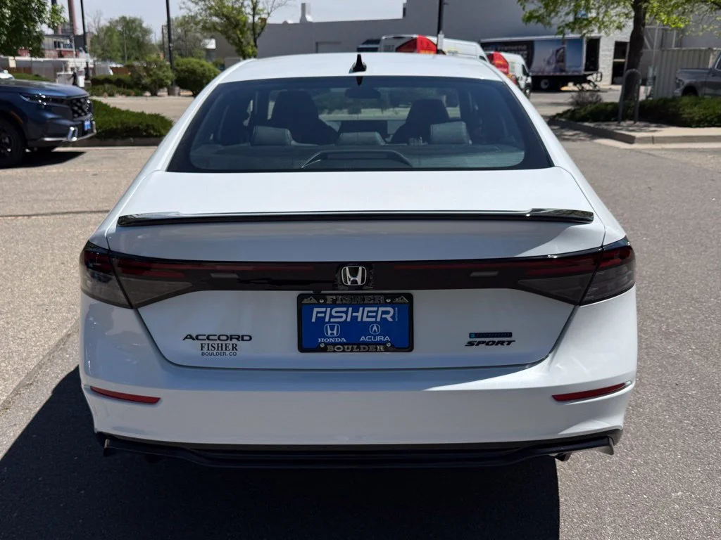 New 2026 Platinum White Pearl Honda Sport-L image 6